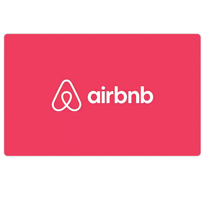AIRBNB<sup>&reg;</sup> $25 Gift Card - Amazing places to stay and things to do, all around the world. The perfect getaway—everything from lakeside cabins to secluded beach houses to apartments in the heart of the city. Immersive Experiences, from guided tours to lessons to tastings, led by local experts.