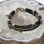 LUCKY BRAND<sup>®</sup> Daisy Leather Bracelet
