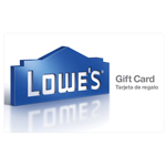 LOWE'S HOME IMPROVEMENT<sup>®</sup> $25 Gift Card